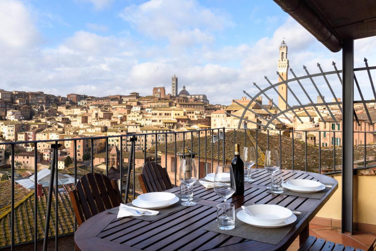 Appartamento Panoramico San Martino 12 Siena Kültér fotó