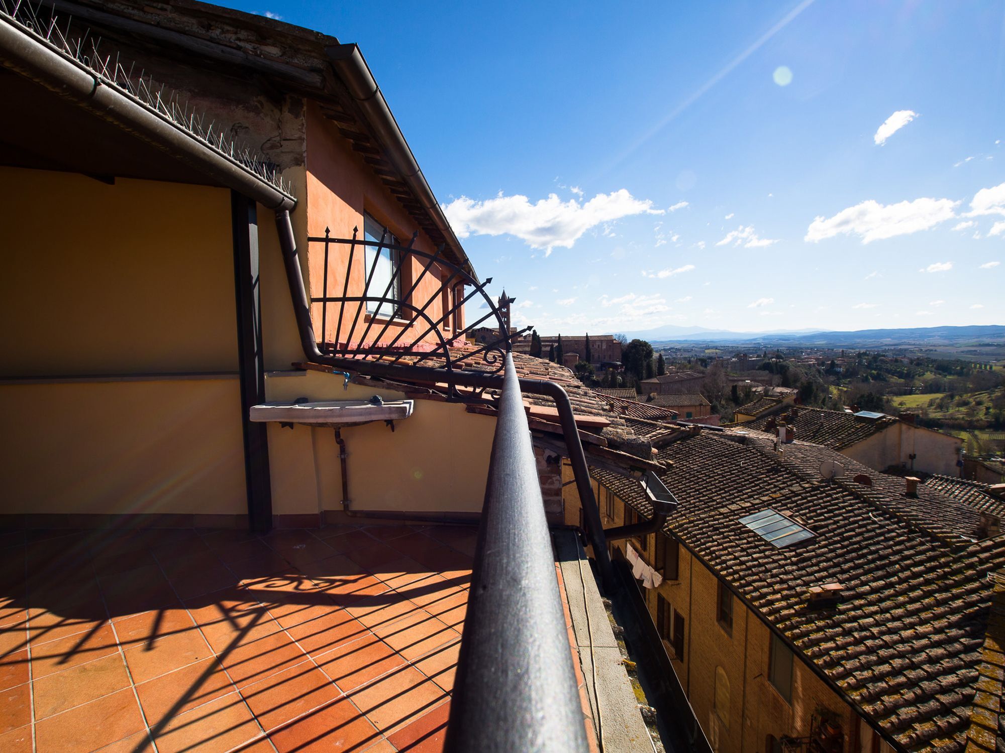 Appartamento Panoramico San Martino 12 Siena Kültér fotó